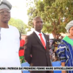 APRÈS LA PASSATION DE SERVICE : Patricia Saï et son équipe reçoivent l’onction des autorités coutumières