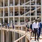 CONSTRUCTION DU NOUVEAU SIÈGE DE L&rsquo;ASSEMBLÉE NATIONALE : Djogbénou et son équipe s’imprègnent du niveau d’avancement des travaux