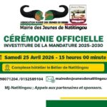 MAIRIE DES JEUNES DE NATITINGOU : Une nouvelle équipe dirigeante installée samedi prochain