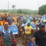 CLÔTURE EN BEAUTÉ DE LA CAMPAGNE DE PROXIMITÉ À KOUANDÉ : Une grande caravane mobilise les populations à Oroukayo