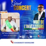 NATITINGOU/ NUIT DE L’INVESTITURE DE ROMUALD WADAGNI : Un géant concert annoncé le samedi 23 mai prochain